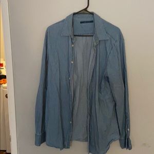 Perry Ellis Denim Shirt